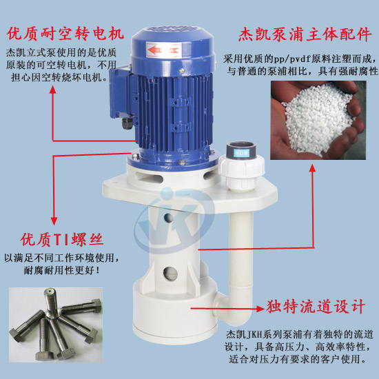 JKH-W 高压耐酸碱液下泵